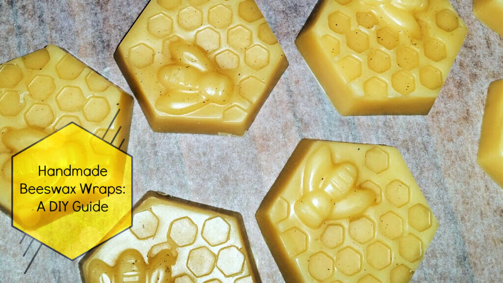 Saved beeswax in honeycomb and bee moulds